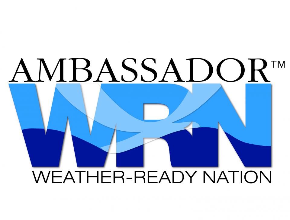 WRN Weather Ready Nation Ambassador Logo